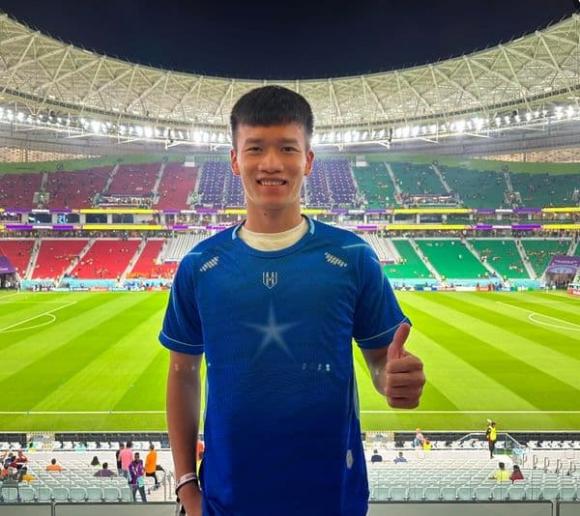 Cảm xúc của Hoàng Đức khi hụt cơ hội trao giải cầu thủ xuất sắc nhất trận đấu cho thần tượng Messi-1