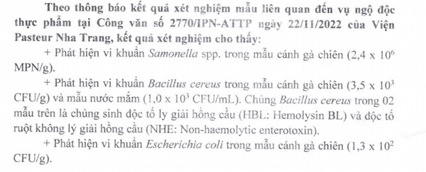Cánh gà đã chiên, sao vẫn còn nhiễm nhiều loại khuẩn?-1