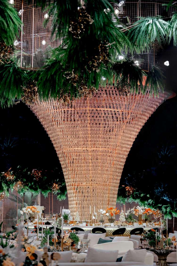 Choáng ngợp với những đám cưới của hoàng gia ở Qatar-2