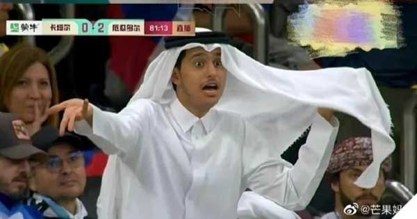 Các hoàng tử Qatar gây chú ý tại World Cup 2022-12