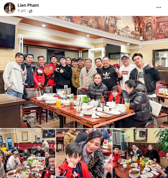 Vợ cũ Đàm Vĩnh Hưng hội ngộ nam ca sĩ và bé Polo tại Mỹ, vẫn tinh tế làm điều này-1