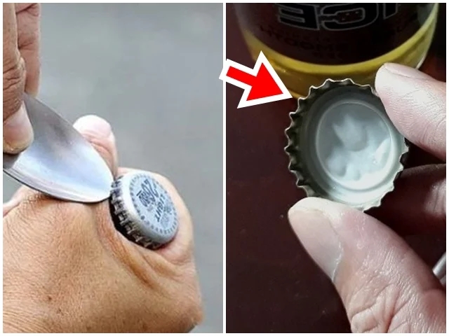 Chai bia có một cơ chế nhỏ ở nắp: Con gái cũng có thể mở chai bia ngon lành mà không cần dụng cụ-1