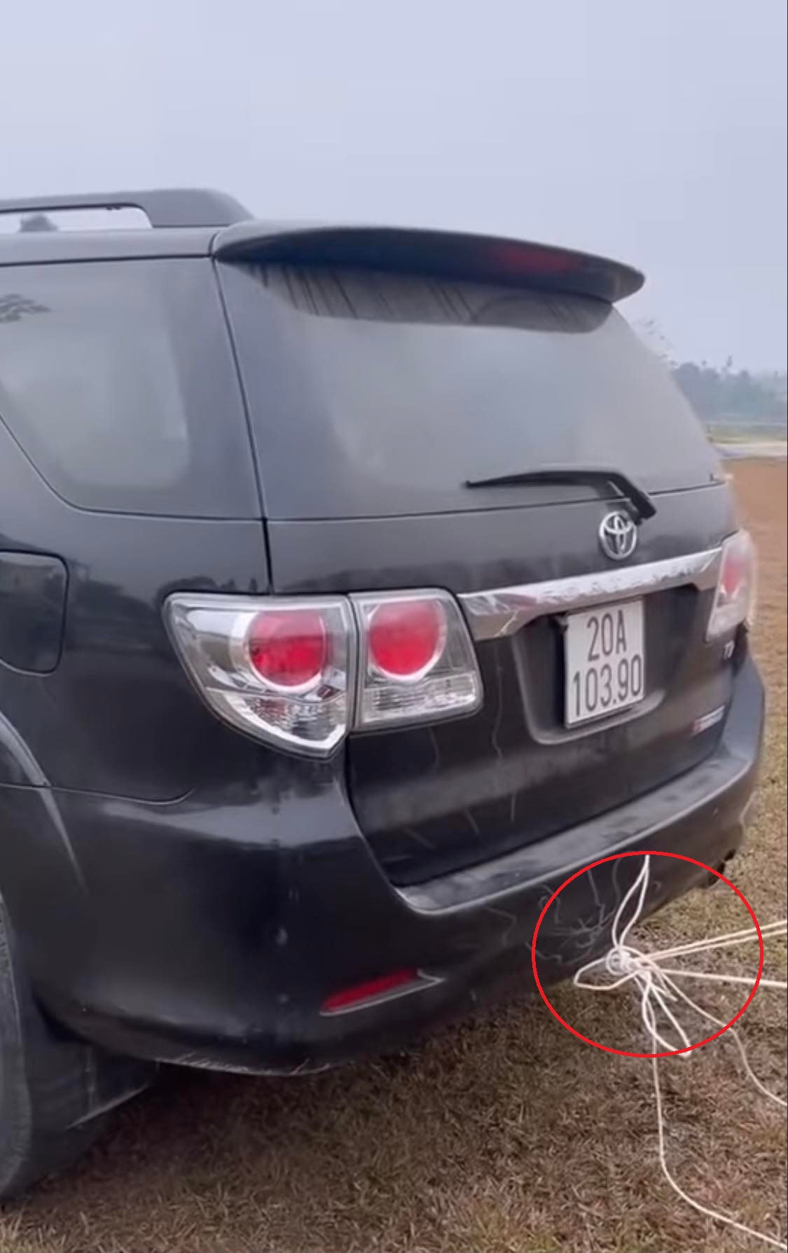 Đám cưới dùng cọc căng dây tiền tỷ, dân mạng bật cười: Khó thế mà nghĩ ra được!-4