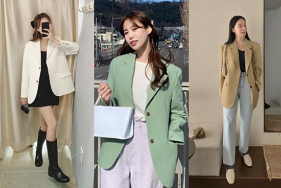 5 kiểu áo blazer cứ mặc là trẻ ra vài tuổi