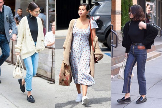 8 cách phối áo cardigan cực tinh tế của Selena Gomez