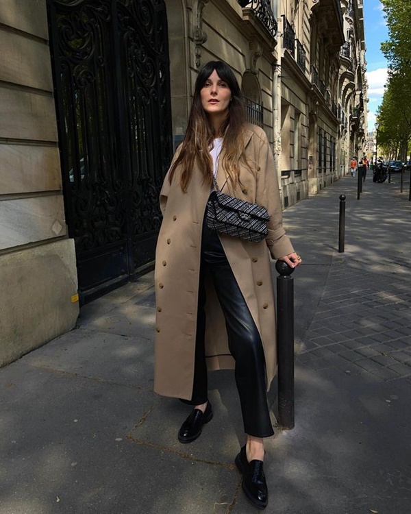 Muốn diện áo trench coat thật sang trọng, hãy học hỏi phụ nữ Pháp-7