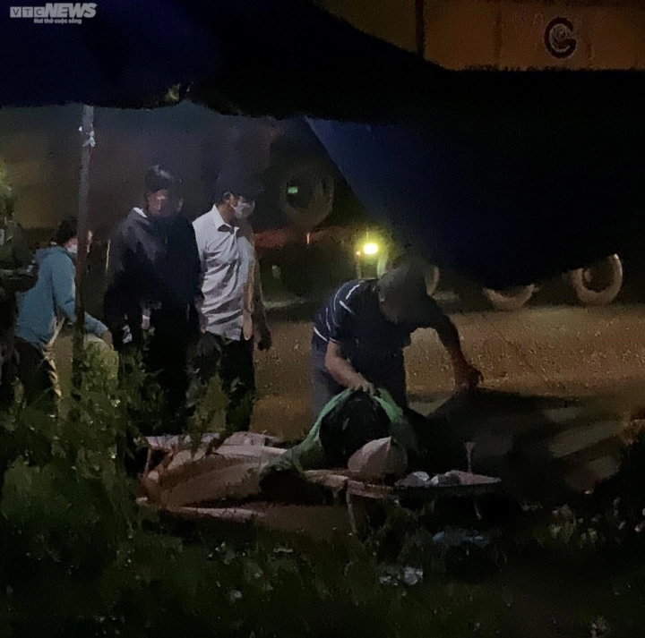 Chồng gục ngã bên thi thể vợ và 2 người con bị xe tải lùi cán chết ở Phú Yên-1