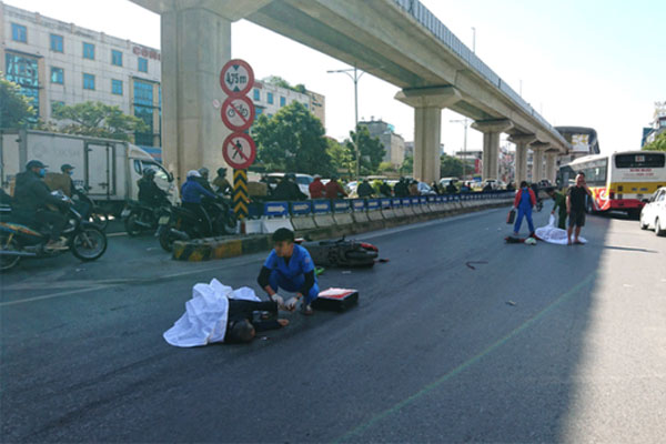 Hà Nội: Tìm nhân chứng vụ tai nạn khiến 1 người chết ở đường Nguyễn Trãi-1