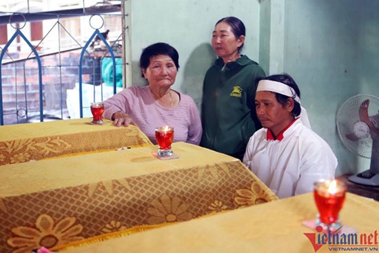 Tang thương nơi ngõ nhỏ có 3 mẹ con bị xe tải cán tử vong