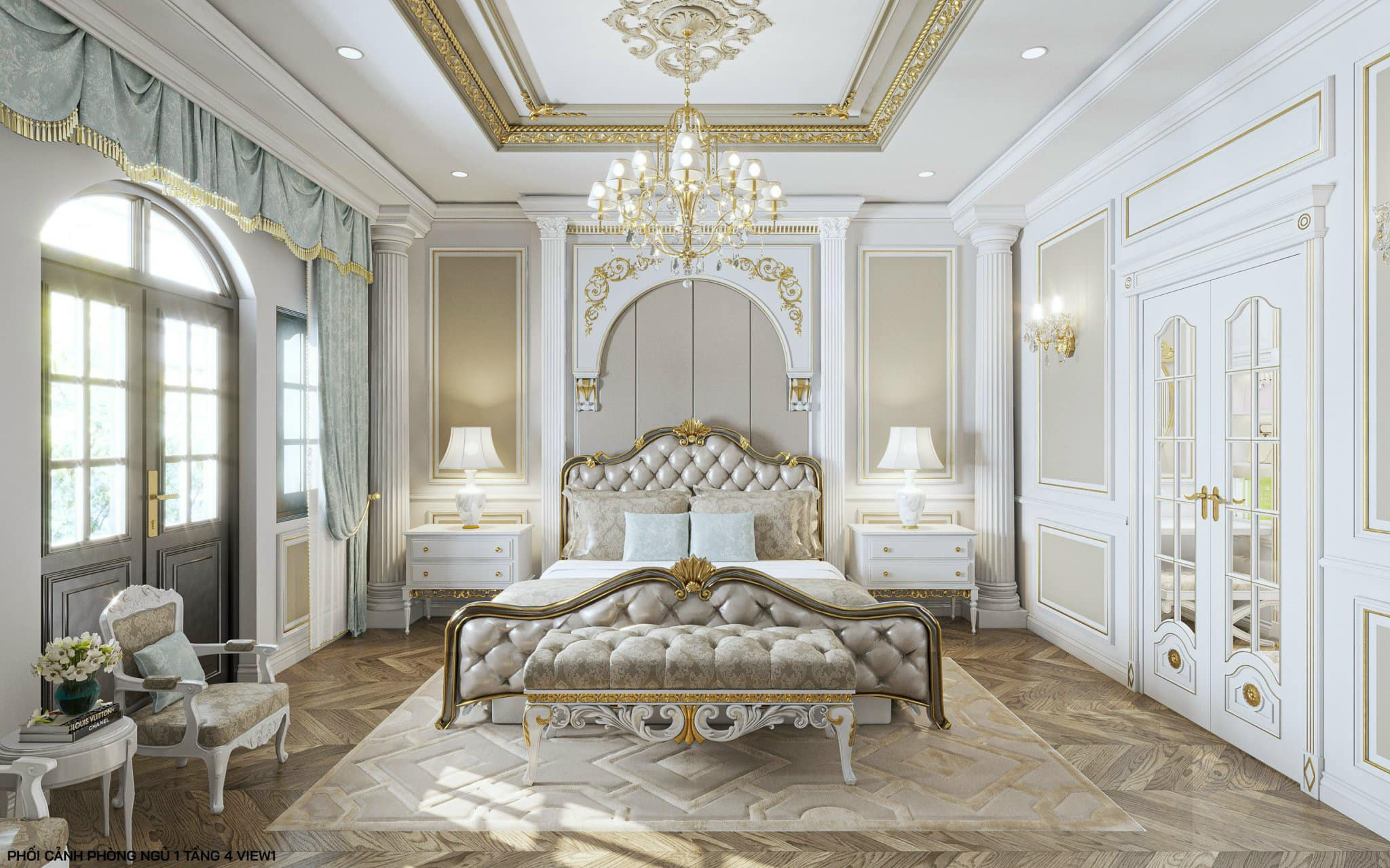 Nhà phố 5 tầng ở Đà Nẵng không gian như cung điện châu Âu-14