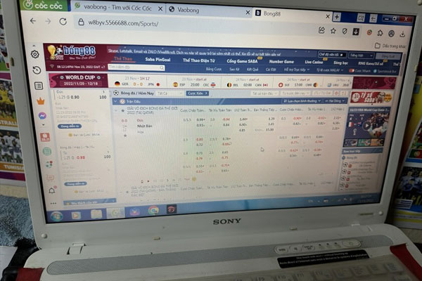 Triệt phá đường dây cá độ bóng đá 34 tỷ đồng-1