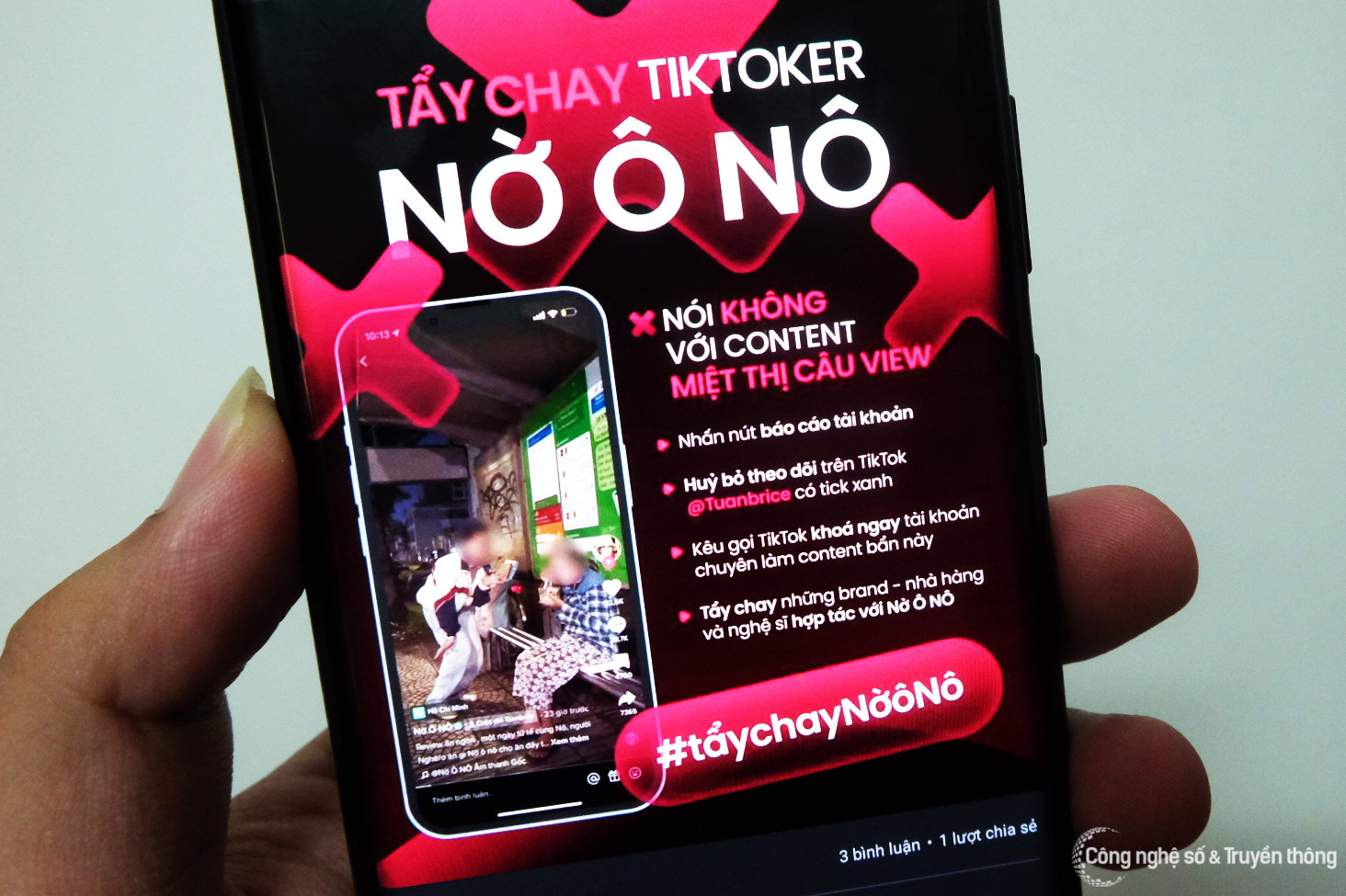 TikToker Nờ Ô Nô đã bị TikTok khóa tài khoản-1