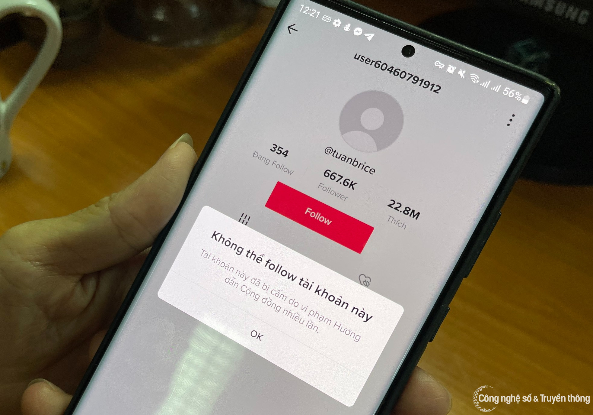TikTok khẳng định khóa tài khoản Nờ Ô Nô vĩnh viễn-2