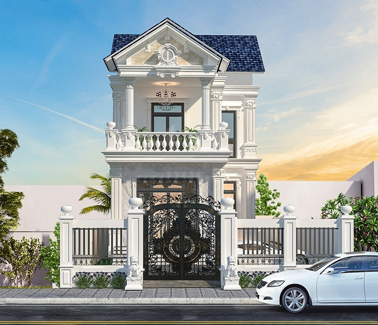 Nhà phố tân cổ điển 2 tầng thu hút mọi ánh nhìn với không gian sống sang trọng-4