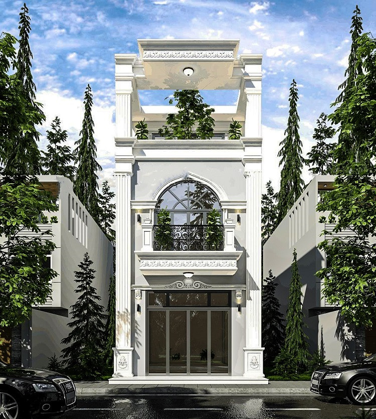 Nhà phố tân cổ điển 2 tầng thu hút mọi ánh nhìn với không gian sống sang trọng-5