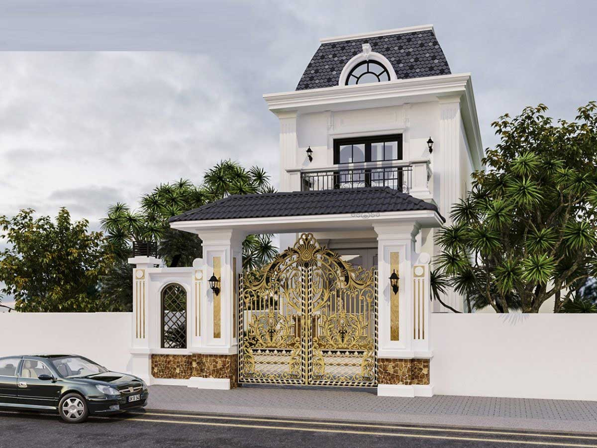 Nhà phố tân cổ điển 2 tầng thu hút mọi ánh nhìn với không gian sống sang trọng-6