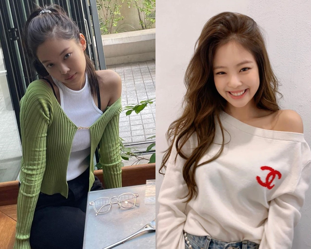 Thánh tạo trend Jennie có 5 kiểu áo len ruột, mix thế nào cũng siêu hay-5