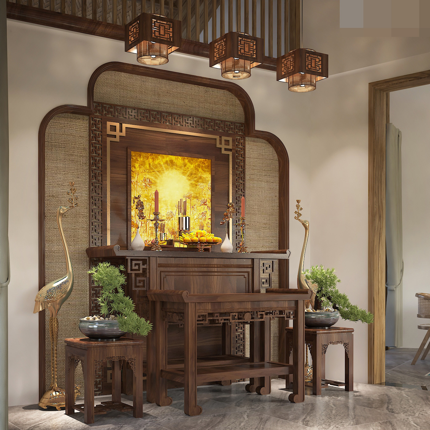 Nhà vườn mô phỏng bông hoa sen, nhường mảng xanh cho đất, nắng và gió-31