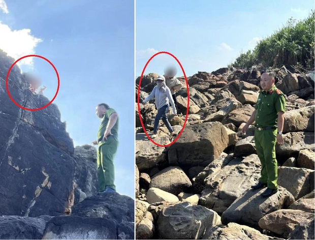 Cảnh sát thuyết phục nữ du khách từ bỏ ý định tự tử tại ghềnh đá Nam Ô-1