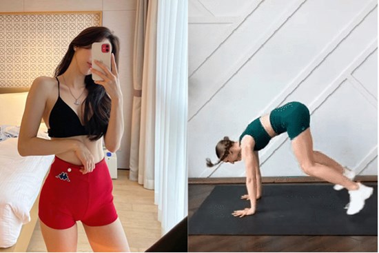 Động tác siết mỡ nhanh, chị em tập từ giờ để Tết đẹp thon thả