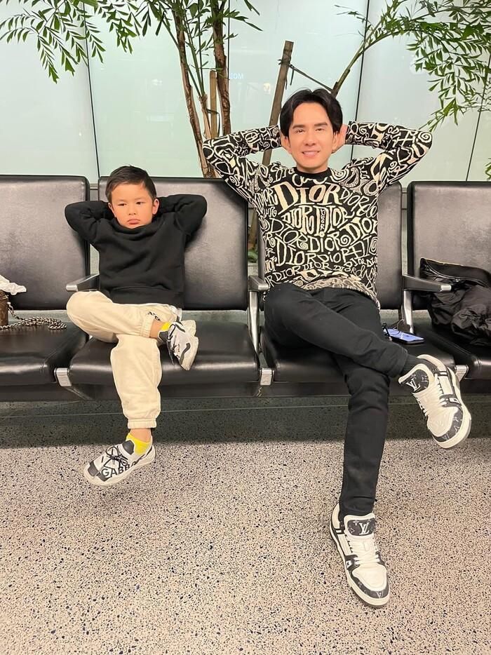 Đan Trường đón sinh nhật bên con trai và vợ cũ với diện mạo trẻ mãi không già-3