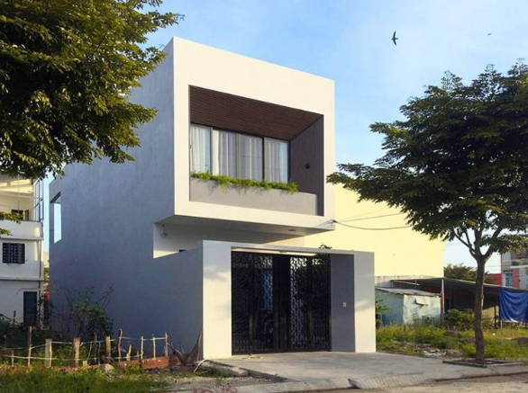 Mẫu nhà phố 2 tầng 5x15m đẹp tinh tế, mặt tiền nổi bật-1