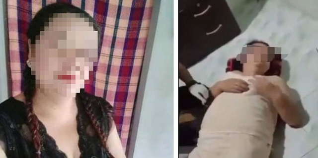 Tòm tem với goá phụ, vợ đến tận nơi bắt quả tang thì chồng nhanh chân chạy trốn để lại nhân tình-1