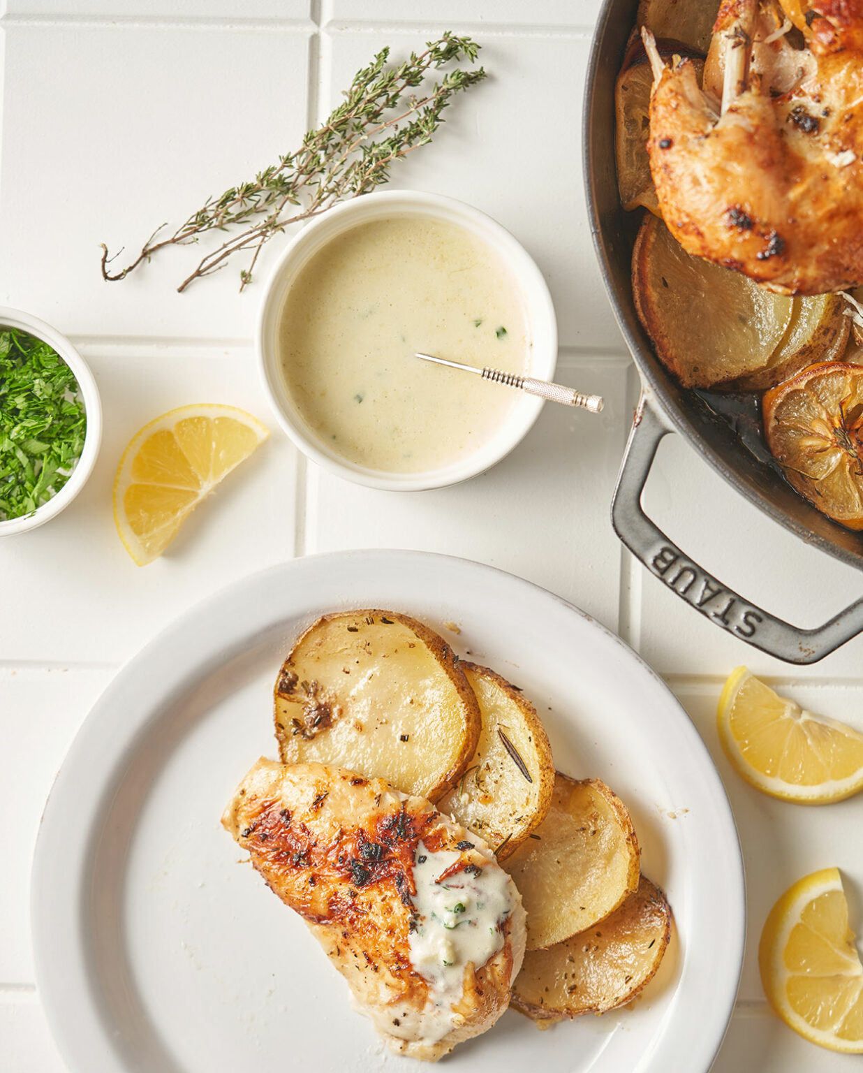 Gà nướng mà ướp thế này thì vàng ruộm, thấm đượm gia vị thích hợp đón mùa lễ hội-18