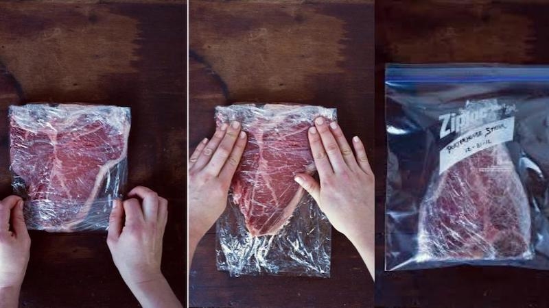 Thịt bò mua về đừng cho ngay vào tủ lạnh, làm thêm bước này thịt để cả tháng vẫn tươi ngon, không khô cứng-3
