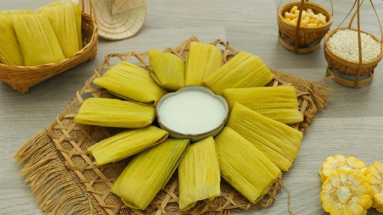 Làm bánh ngô nước cốt dừa thơm dẻo tại nhà-1