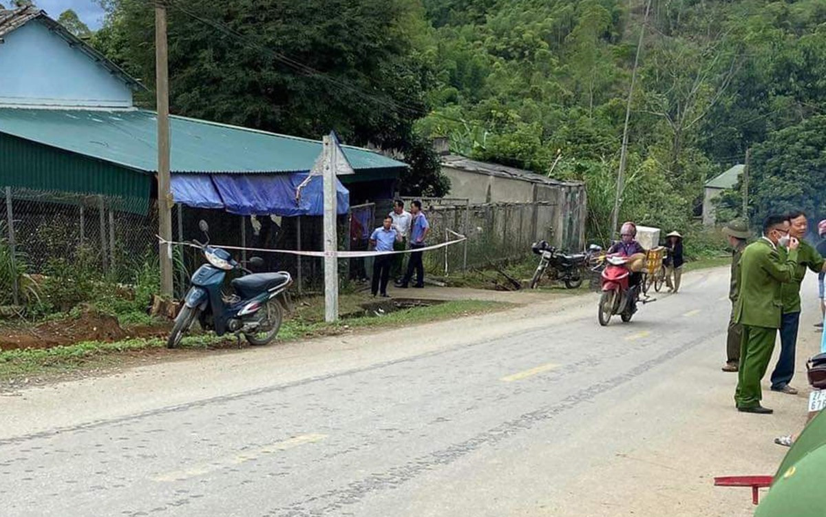 Án mạng ở Điện Biên, con gái dùng dao sát hại bố-1
