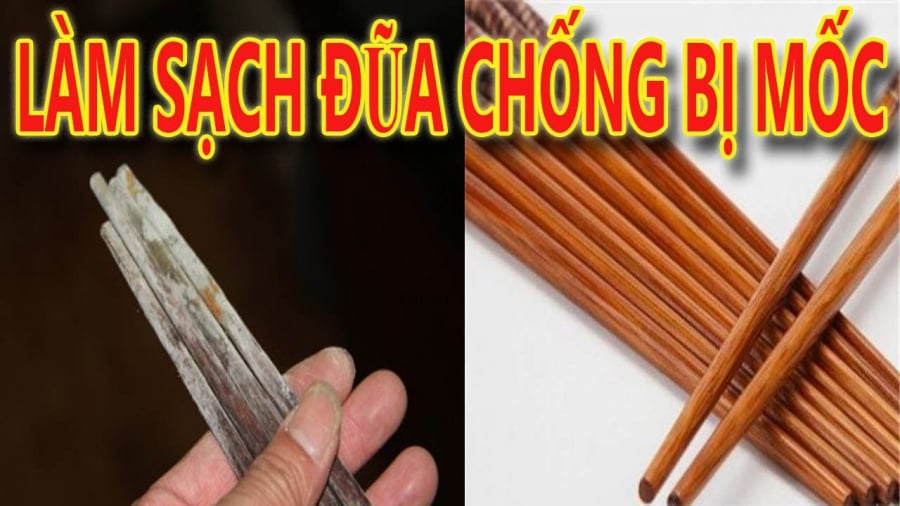 Đũa mốc do lâu ngày không dùng đến: Làm ngay mẹo này chỉ 5 phút là sạch bong-2