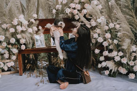 Không gian tiệc chuẩn đại gia của cầu thủ Huy Hùng và vợ hot girl-4