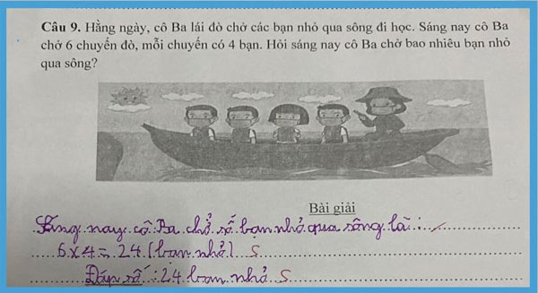 Bài Toán tiểu học 6 x 4 = 24 ở Bình Dương bị chấm sai khiến phụ huynh tranh cãi: Chuyên gia nhận xét 1 câu bất ngờ!-1