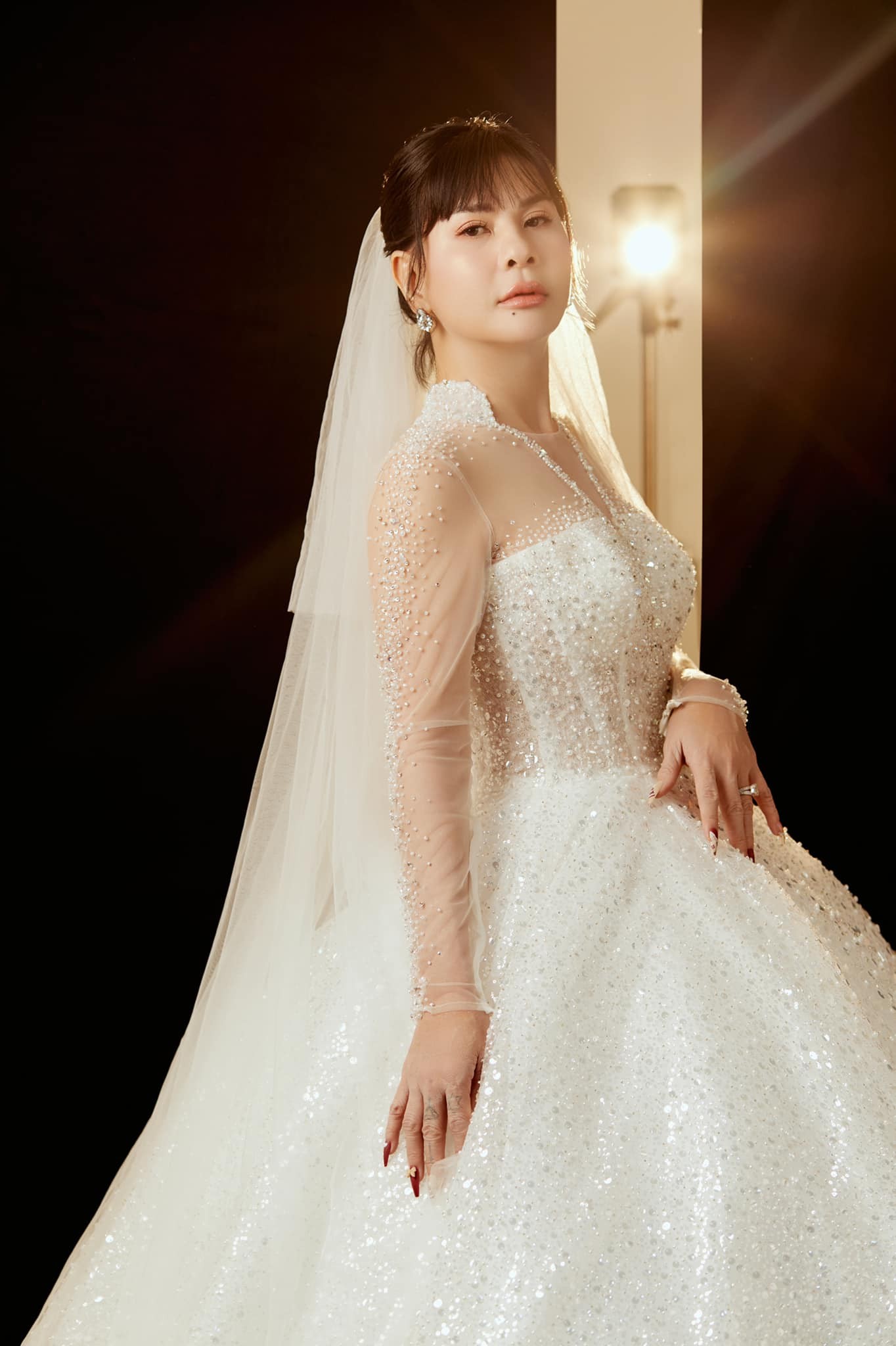 Cát Phượng chụp bộ ảnh cưới bên cạnh người đàn ông đặc biệt cùng những chia sẻ gây xúc động-1