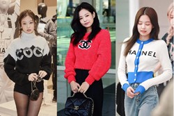5 kiểu áo len cực xinh giúp Jennie thăng hạng style mùa lạnh