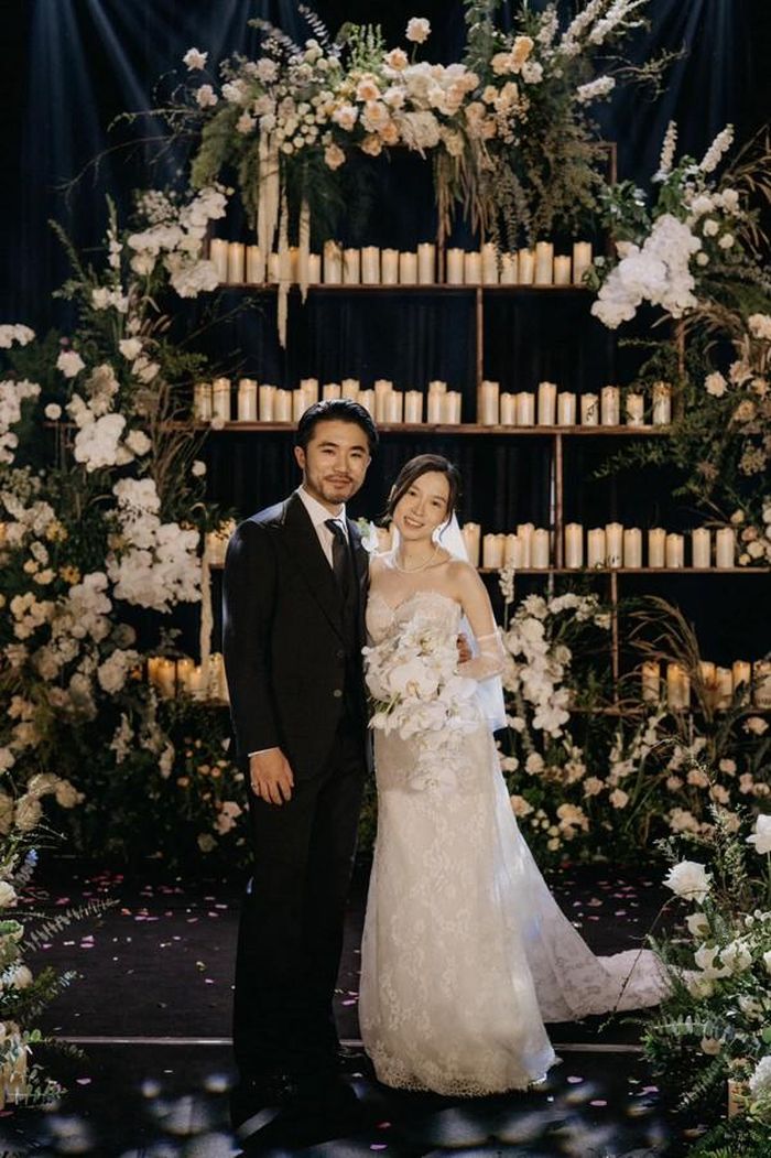 Đám cưới con gái Xuân Hinh: Nhan sắc cô dâu chú rể gây sốt-5