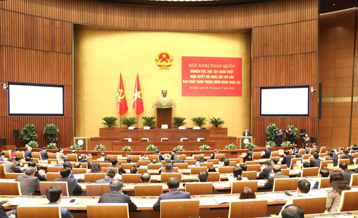 Hội nghị toàn quốc học tập, quán triệt Nghị quyết Trung ương 6 (khóa XIII)-1