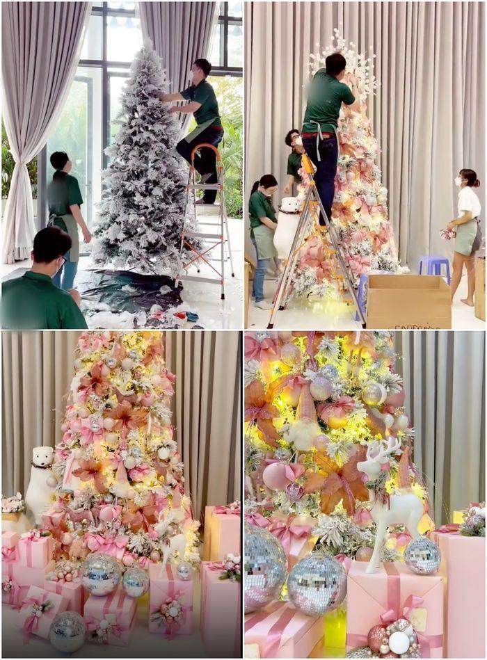 Cơ ngơi 50 tỷ của Ngọc Trinh trang trí Noel lộng lẫy như lâu đài-3