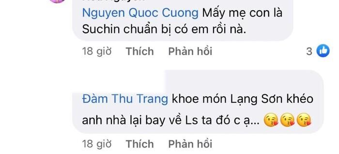 Chỉ một câu nói của Cường Đô La, netizens nghi ngờ Đàm Thu Trang đang mang thai lần 2-5
