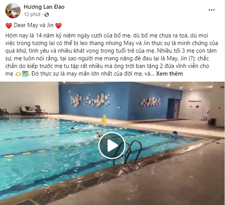 Bà Đào Lan Hương cảm ơn Shark Bình, viết tâm thư gồm 5 điều gửi các con nhân dịp kỷ niệm 14 năm ngày cưới-2