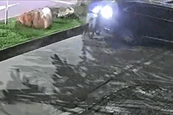 Clip: Kinh hoàng cảnh ô tô lùi trúng cậu bé và cái kết khó tin