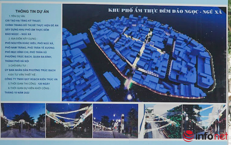 Hà Nội: Cận cảnh phố đi bộ mới Đảo Ngọc Ngũ Xã đang dần hình thành-13