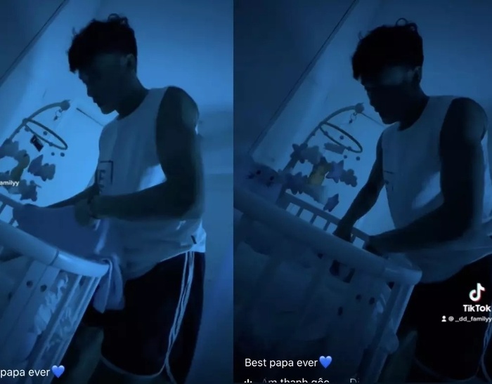 Bùi Tiến Dũng hết lòng chăm vợ bầu đến chăm con nhỏ, dân mạng tâm đắc: Phải lấy người như anh-7