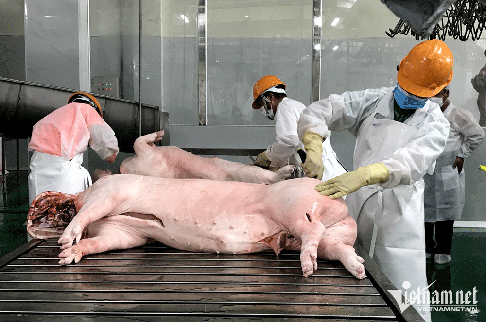 Bất ngờ giá thịt lợn tại chợ giảm mạnh-2