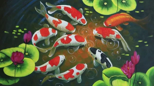 Trong nhà treo 4 mẫu tranh phong thủy này tài vận như ý, hút hết may mắn vào nhà-4