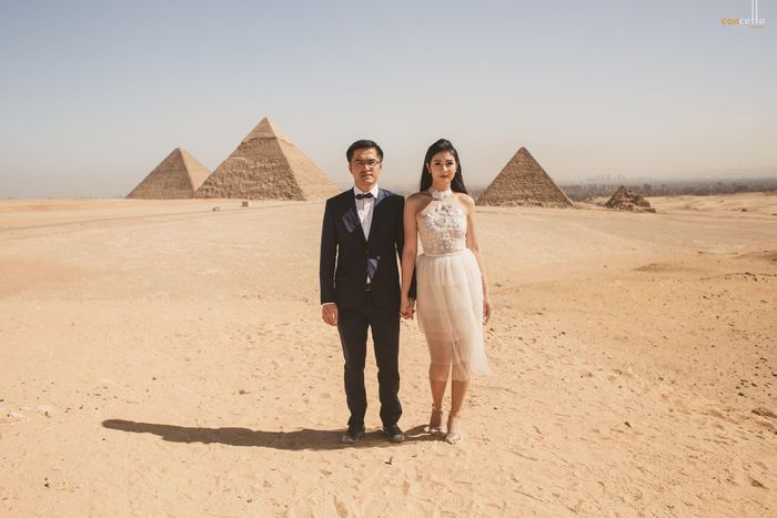 Sát ngày lên xe hoa, Ngọc Hân hé lộ bộ ảnh cưới duy nhất chụp tại Ai Cập-3