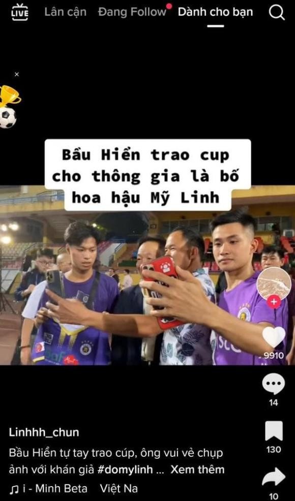 Chỉ một chi tiết cho thấy bầu Hiển quý gia đình Đỗ Mỹ Linh cỡ nào-1