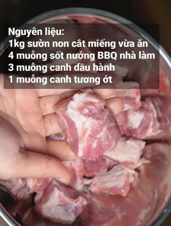 Trời lạnh, gợi ý bí quyết làm món sườn nướng thấm vị siêu thơm ngon bằng nồi chiên không dầu-1