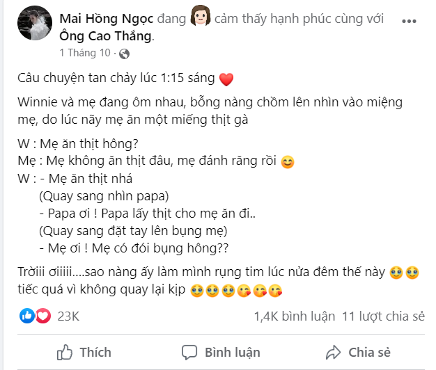 Bé Winnie mới 2 tuổi đã biết nói câu này khiến trái tim Đông Nhi tan chảy-3